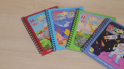 Magic Water Drawing Coloring Book