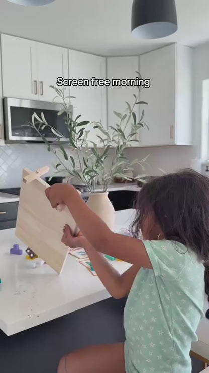 Wooden Puzzle Tetris Game Colourful Blocks