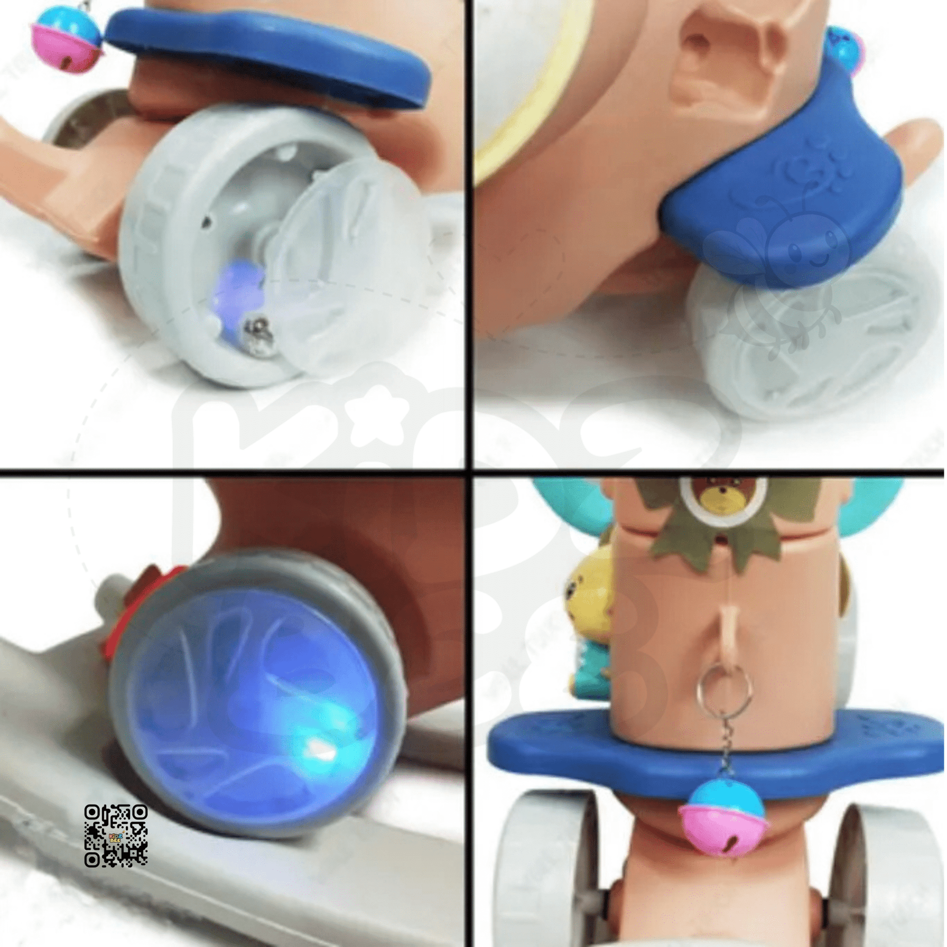 Rocking Ride Horse Kids Indoor Outdoor Ride On Stroller and Swing Convertible Baby Car - Kidz bee – Buy Online in Pakistan | Best Price