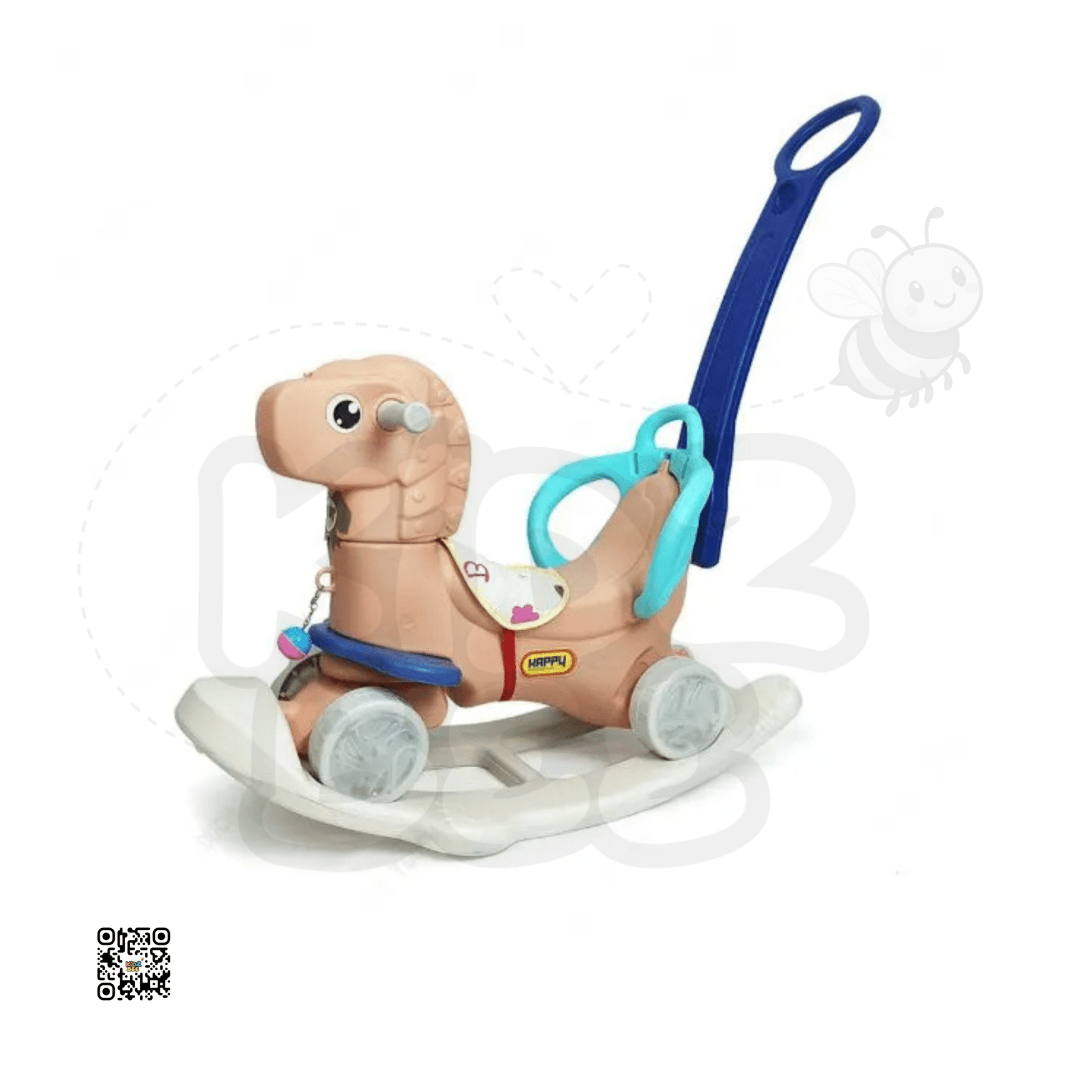 Rocking Ride Horse Kids Indoor Outdoor Ride On Stroller and Swing Convertible Baby Car - Kidz bee – Buy Online in Pakistan | Best Price