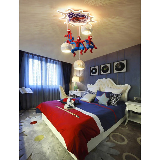 Spiderman Ceiling Lamp for Children’s Room Décor - Kidz bee – Buy Online in Pakistan | Best Price
