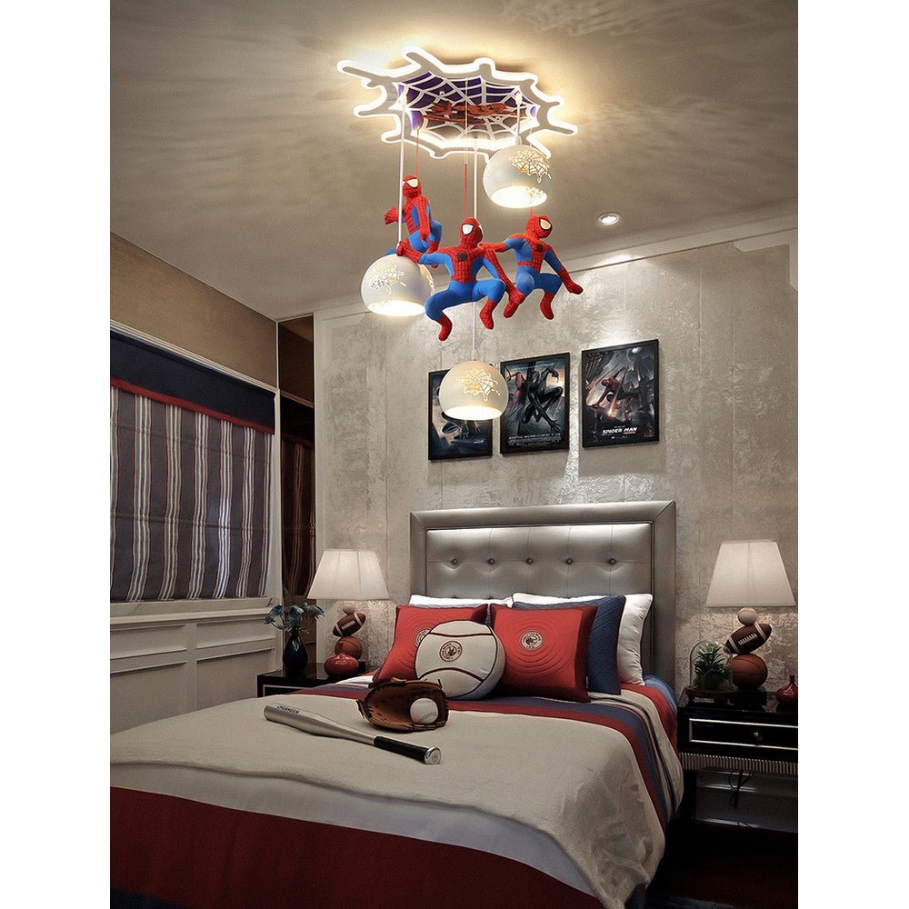 Spiderman Ceiling Lamp for Children’s Room Décor - Kidz bee – Buy Online in Pakistan | Best Price