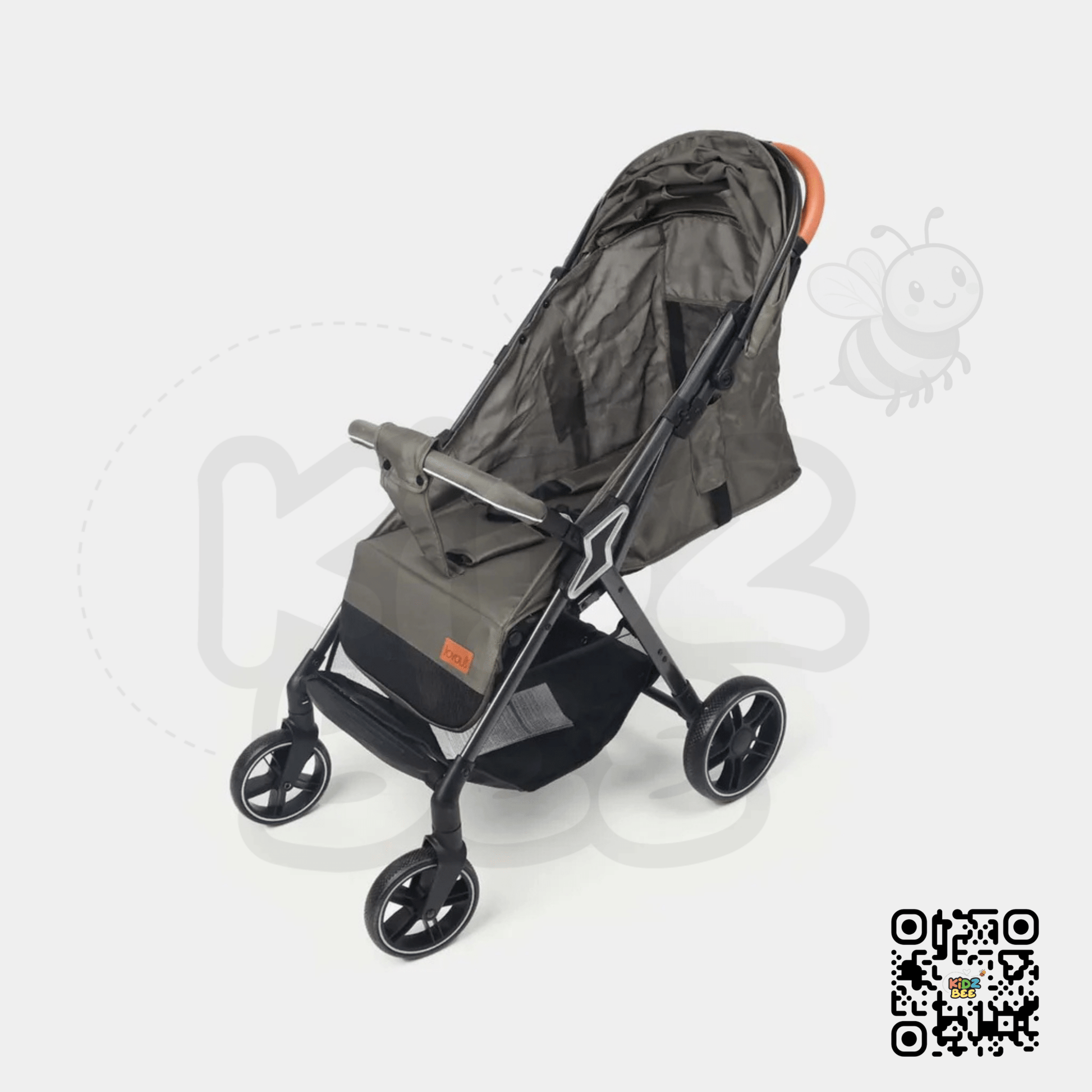 Ultra‑Lightweight Z92 Compact Baby Stroller – One‑Hand Fold, UPF Canopy, Green - Kidz bee – Buy Online in Pakistan | Best Price