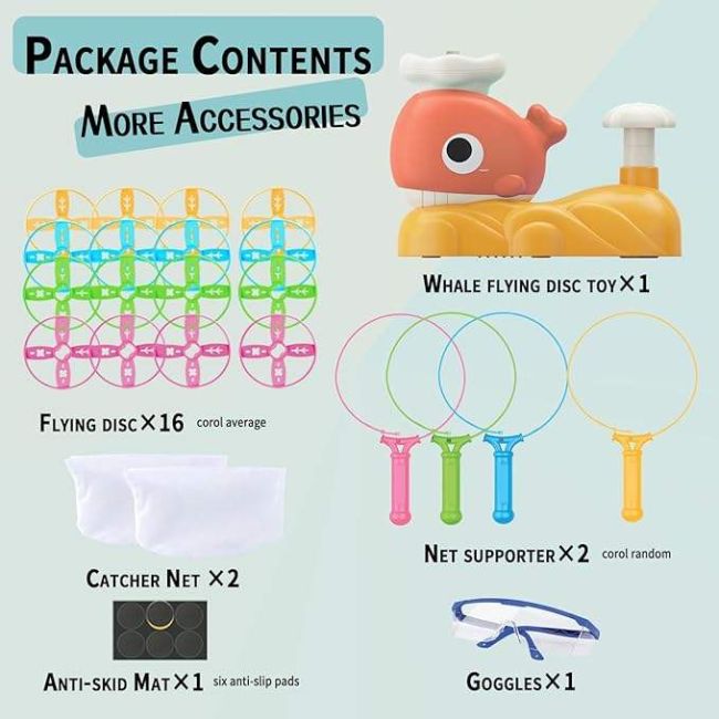 Whale Frisbee Ejection Flying Saucer Toy - Kidz bee – Buy Online in Pakistan | Best Price