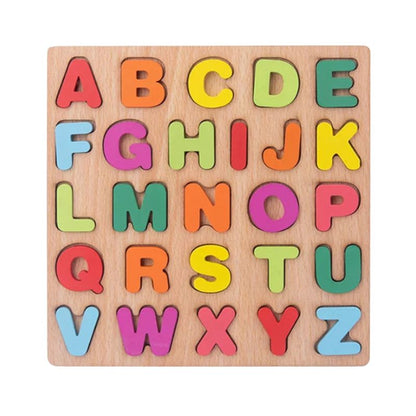 Wooden Alphabet ABC Uppercase Letters - Kidz bee – Buy Online in Pakistan | Best Price